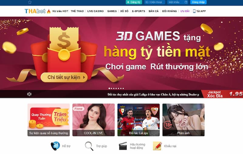 Nhà cái uy tín, thể hiện năng lực rõ ràng trên nhiều phương diện khác nhau